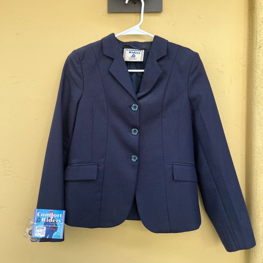 Navy Vintage English Equestrian Coat - Child’s 10 or Adult Small. 🐴
